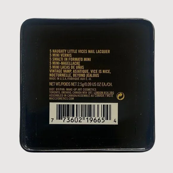 MAC Cosmetics Tartan Tales Naughty Little Vices Nail Lacquer - Picture 5 of 6